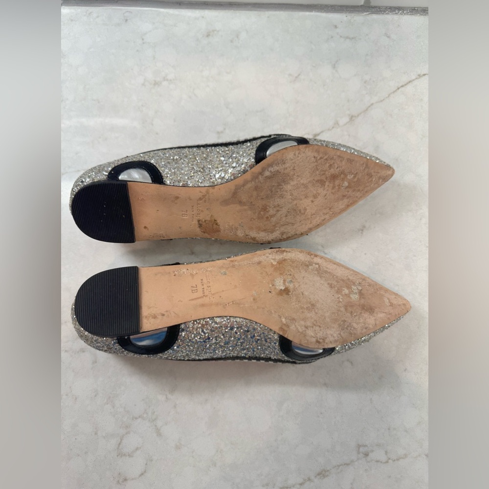 Kate Spade GoGo Taxi Flats Size 7 - Picture 5 of 6